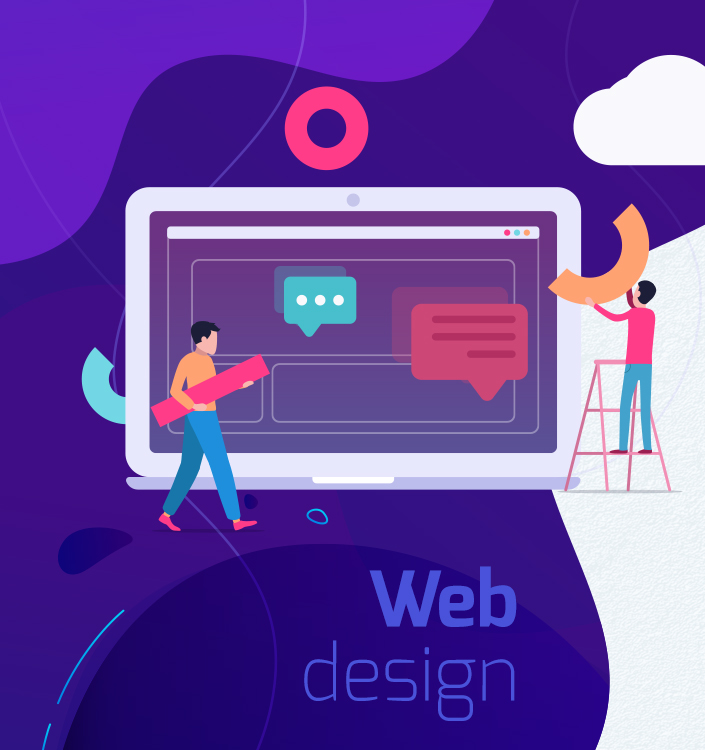 طراحی گرافیک صفحات وب